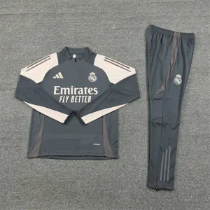 24-25 Real Madrid Long Sleeve Training Suit Football Shirts 1
