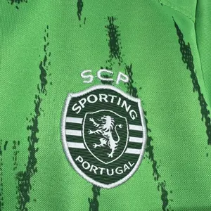 24-25 Sporting Lisbon Third Kid Kits Youth Apparels Football AAAAJersey Yupoo 6