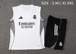 25-26 Real Madrid White Training Soccer AAAAJersey Yupoo S-2XL 1