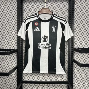 24-25 Juventus Home Kit With Sponsor Soccer Uniforms Football AAAAJersey Yupoo S-4XL 2