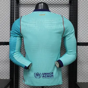 26-27 Barcelona Mens Third Kit Player Version Soccer Long Sleeve Shirt AAAAJersey Supply Yupoo 10 8