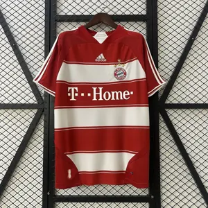 07-08 Bayern Munich Home Retro Kit Vintage Shirt AAAAJersey Dropship Yupoo 6