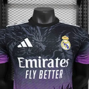 24-25 Real Madrid Flaming Dragon Special Edition Kit Player Version Shirt AAAAJersey Supplier Y 2