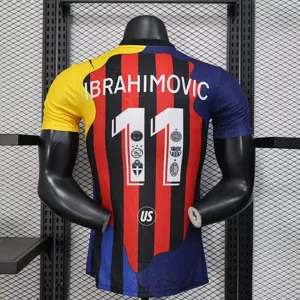 25-26 Ibrahimovic Career Kit Player Version Shirt AAAAJersey Wholesale Yupoo 1