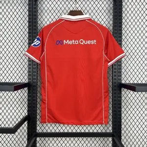 25-26 Wrexham Home Kit Red T-Shirt Soccer Uniforms Sport AAAAJersey Dropship Yupoo 1
