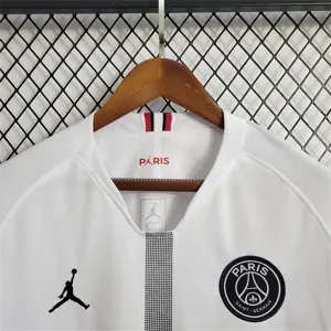 18-19 PSG White Champions League Long sleeve 5