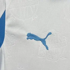 25-26 Olympique Marseille Home Kid Kits Youth Apparels Sino AAAAJersey Supply Yupoo 5