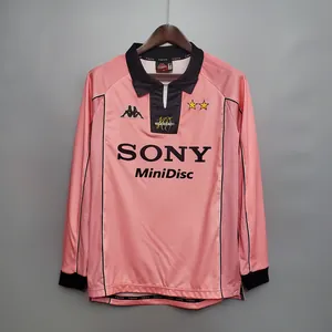 97-98 Juventus away long sleeve football jersey S-2XL