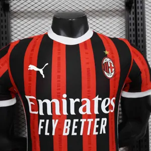 24-25 AC Milan Home Kit Player Version Shirt Football AAAAJersey Supplier 1