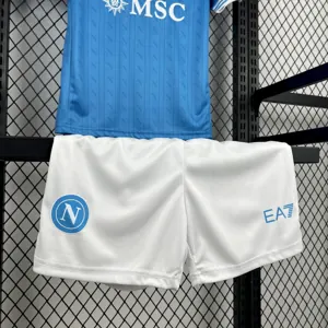 25-26 Napoli Home Kids Football Kits Youth Apparels AAAAJersey Supplier Yupoo 3