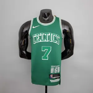 2022 season Brown#7 Celtics City Edition Green