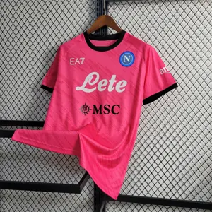23-24 Napoli Red Goalkeeper 4