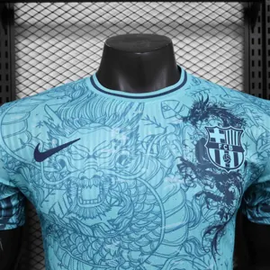 24-25 Barcelona Special Edition Blue Player Version Shirt AAAAJersey Supplier Yupoo 1