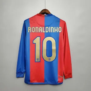 06-07 Barcelona home long sleeve 8