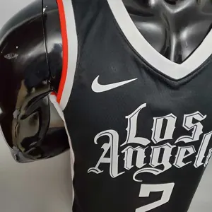 New LEONAR0#2 Los Angeles Clippers Black 1