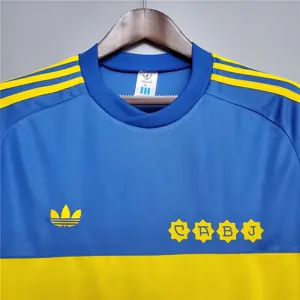 1981 Boca Juniors home long sleeve 3