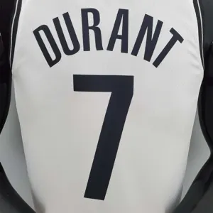 75th Anniversary DURANT#7 Nets White 2