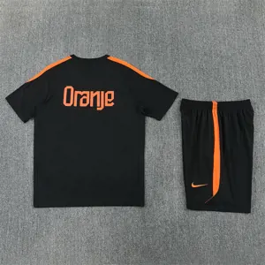 2026 Netherlands Mens Kit Black Aldult Training Suit Yupoo 5 3