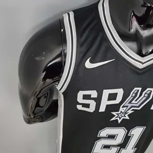 DUNCAN#21 Spurs Black 4