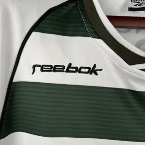 01-03 Sporting Lisbon Home Retro Kit Long Sleeve Vintage Shirt Soccer Jerseys Yupoo 3