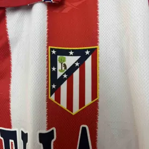 98-99 Atletico Madrid Home Retro Kit Vintage Shirt AAAAJersey Supplier Yupoo 5