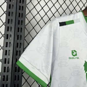 25-26 Racing de Santander Home Kids Kit Soccer T-Shirt AAAAJersey Supply Yupoo 4
