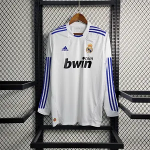 10-11 Real Madrid home long sleeve