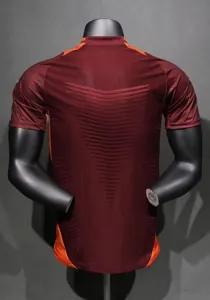 25-26 Roma Home Player Version Soccer AAAAJersey 4