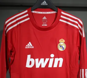 11-12 Real Madrid Third Retro Kit Vintage Player Version Long Sleeve Shirt AAAAJersey Dropship 1