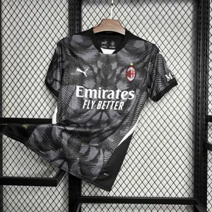 24-25 AC Milan Goalkeeper Black Kit AAAAJersey Supplier Yupoo 4