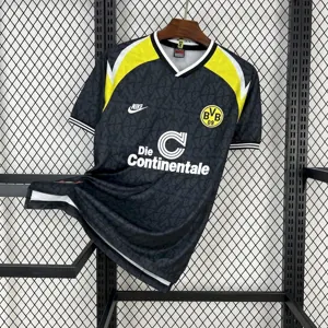 95-96 Dortmund Away Retro Kit Vintage Shirt AAAAJersey Supplier Yupoo