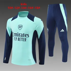 24-25 Arsenal Kids Player Version Long Sleeve Training Suit Football Shirts