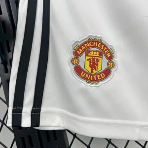 25-26 Manchester United Home Shorts Football Trousers Soccer AAAAJersey Yupoo 3