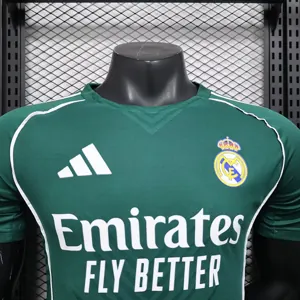 25-26 Real Madrid Green Special Edition Kit Player Version Shirt AAAAJersey Wholesale Yupoo 4