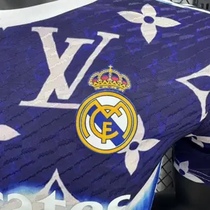 25-26 Real Madrid x LV Diamantes Special Player Version Shirt Soccer AAAAJersey Yupoo 3