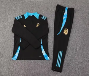 2024 Argentina Long Sleeve Training Suit Football Shirts 1