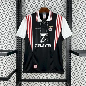 97-98 Benfica Away Retro Kit Vintage T-Shirt Soccer AAAAJersey Yupoo
