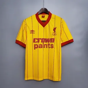1984 Retro Liverpool Soccer Jersey Away S-2XL