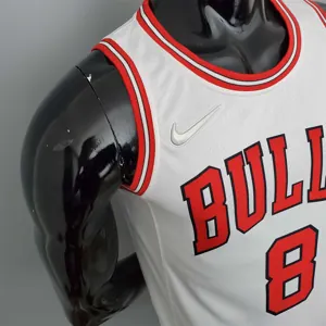 75th Anniversary LaVine #8 Bulls White 3