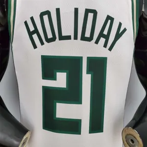 2022 Holiday#21 Bucks White 6