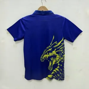 24-25 Real Madrid Blue Dragon Polo Shirt Jerseys Supllier Yupoo 1