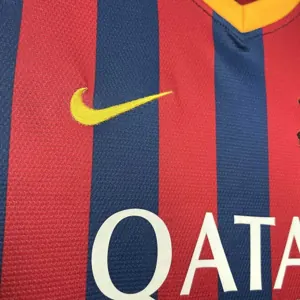 13-14 Barcelona Home Retro Kit Vintage Shirt Sport AAAAJersey Yupoo 4