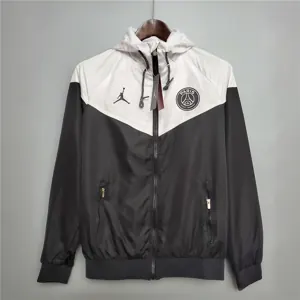 20-21 PSG blackwhite classic style windbreaker