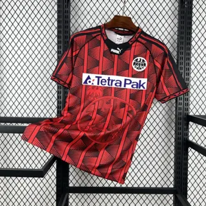 1995-96 Frankfurt Home Football Retro Kit Vintage T-Shirt AAAAJersey Wholesale Yupoo