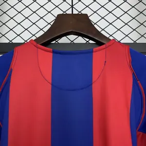 04-05 Barcelona Home Retro Kit Vintage Shirt AAAAJersey Wholesale Yupoo 4
