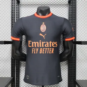 26-27 AC Milan Mens Third Away Kit Player Version Football T-Shirt AAAAJersey Wholesale Yupoo9