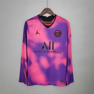 20-21 Jordan PSG fourth away purple Long Sleeve