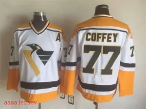 Pittsburgh Penguins retro ice hockey jersey M-3XL 匹兹堡企鹅队复古冰球服 6