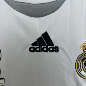 06-07 Real Madrid Home Retro Kid Kits Youth Apparels Sport AAAAJersey Yupoo 3
