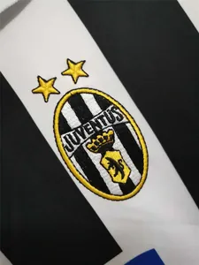99-00 Juventus home long sleeve soccer jersey S-2XL 4